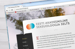 Website design for Estonian Association for Clinical Sexology