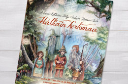 Fairy tale book cover design and layout