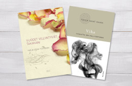 Cover design for two books