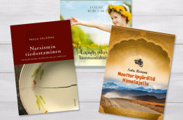 Cover design for three books
