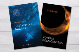 Cover design for two books